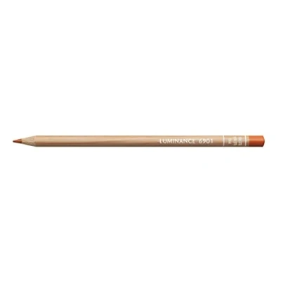 Abbildung von Caran d&#039;Ache Luminance Colour Pencil Artist Farbstifte Bleistift/ 3 Stück/Pack Farbe: 044 Terracotta (6901.044)