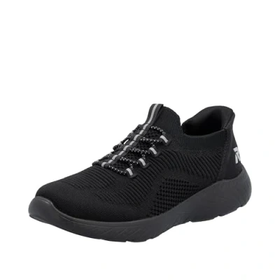 Abbildung von Rieker Damen M5066 Slipper, Schwarz, 39 EU