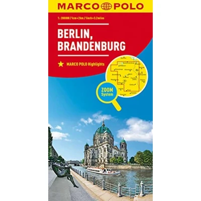 Abbildung von MARCO POLO Regionalkarte Deutschland 04 Berlin, Brandenburg 1:200.000: Wegenkaart Schaal 1 : 200.000