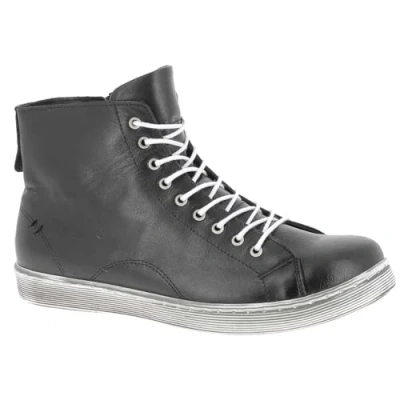 Abbildung von Andrea Conti Damen High Top Sneaker, schwarz/weiß, 38 EU