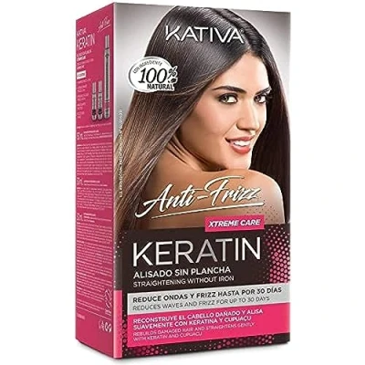 Abbildung von KATIVA Keratin Antifrizz Alisado Sin Plancha Xtrem Care 30 Dias, Fair, 285 milliliter