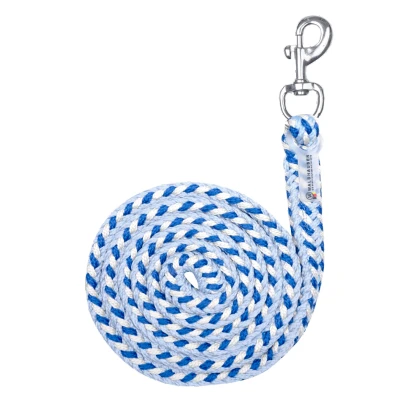 Abbildung von Waldhausen Führstrick Plus mit Karabinerhaken Pastel Blue/Saphire Blue/BeigeVerkauft von Agradi