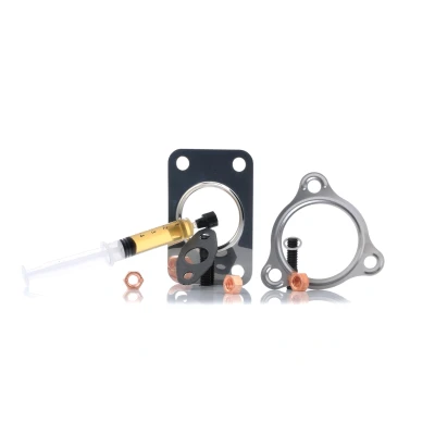 Abbildung von AJUSA JTC11013 Montagesatz, Lader with studs, syringe oil mit Dichtungen Montageanleitung AUDI: A4 B5 Saloon, Avant, B7 Avant