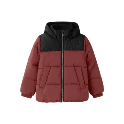 Abbildung von Name it Nkmmorning Puffer Winterjacke für Kinder, Größe: 164, Spiced apple
