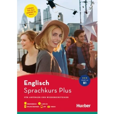 Abbildung von Hueber Sprachkurs Plus Englisch: Für Anfänger und Wiedereinsteiger / Buch mit MP3 CD, Online Übungen, App Videos