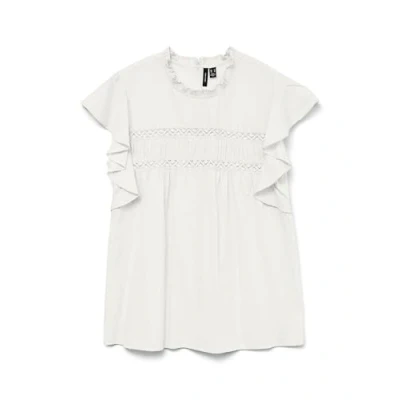 Abbildung von Vero Moda Bluse, Damen, Größe: Large, Snow white