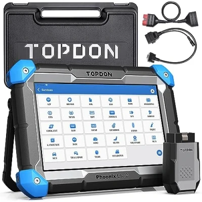 Abbildung von TOPDON Phoenix Lite 2 OBD2 Diagnosegerät,Online ECU Codierung,34+ Wartungsservice Funktionen,Leitfadenfunktion,OE Ebene Alle Systemdiagnosen,Zwei Wege Steuerung