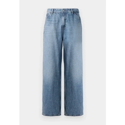 Abbildung von Tommy Hilfiger Weite Jeans »Loose Wide Leg Regular Waist«, mit Logo Badge