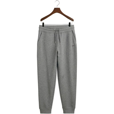 Abbildung von GANT REG Shield Jogginghose, Herren, Größe: 5XL, Grey melange