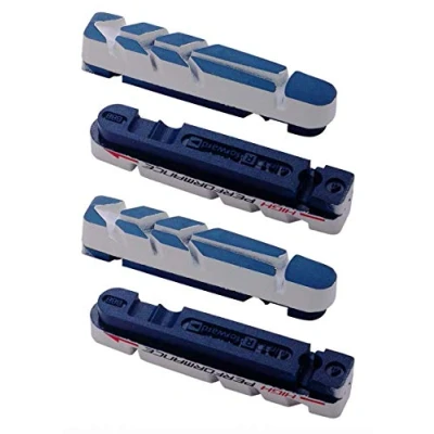 Abbildung von BBB Cycling CarbStop Hochleistungs Bremsbacken, kompatibel mit CrossStop, TechStop, Shimano, SRAM und Campagnolo Patronen, 2 Paar (4 insgesamt), BBS 29