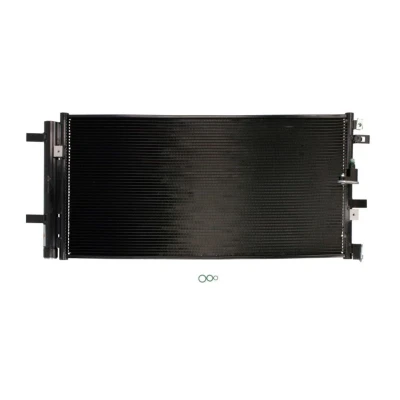 Abbildung von NRF Easy Fit 350060 Klimakondensator mit Trockner, Dichtring 18 15,4 Aluminium 625 AUDI: A4 B8 Avant, A5 Convertible, Coupe
