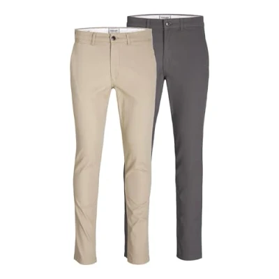 Abbildung von JACK &amp; JONES Male Chino Hose 2er Pack Slim Fit