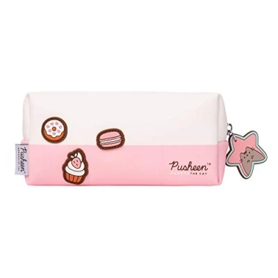 Abbildung von Erik Kulturtasche Klein Pusheen Rose Kosmetikbeutel Kulturbeutel Mädchen Kleine Kosmetiktasche