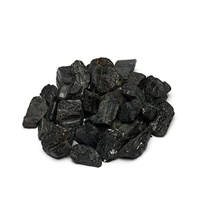 Abbildung von PURAJA Turmalin Edelsteine Set Naturbelassene Premium Rohsteine Vielseitige Verwendung als Wassersteine, Heilsteine, Chakrasteine Sortenreine Kristalle