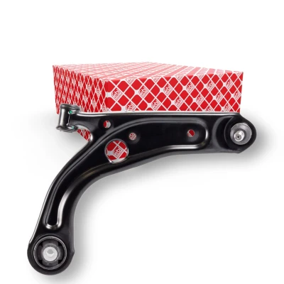 Abbildung von FEBI BILSTEIN 170707 Querlenker mit Lager Vorderachse rechts, unten Stahlblech FIAT: Panda III Hatchback