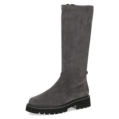 Abbildung von Caprice Plateaustiefel, Damen, Größe: 39, Dk grey str Schuhe