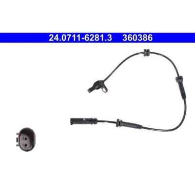 Abbildung von ATE 24.0711 6281.3 ABS Sensor 540 BMW: 1 Hatchback, 3 Touring, Saloon
