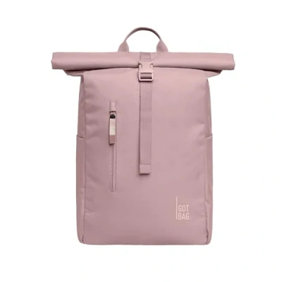 Abbildung von GOT BAG Rucksack Rolltop Easy aus Ocean Impact Plastic Laptop Wasserabweisend mit 16“ Laptoptasche 31 Liter Füllvolumen Rollrucksack (red sand)