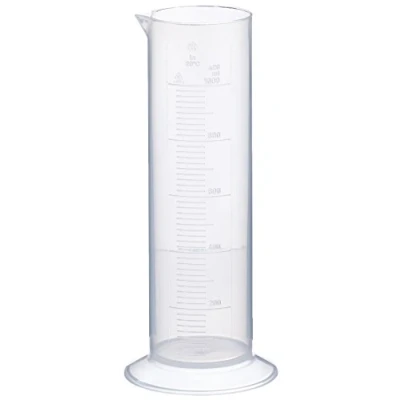 Abbildung von Vitlab Polypropylen Messzylinder, Niedrige Form, Runder Fuß, 1000mL Kapazität
