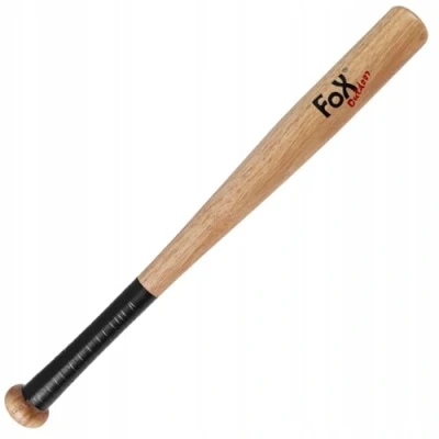 Abbildung von Max Fuchs Unisex Erwachsene Holz Baseballschläger, Natur, L