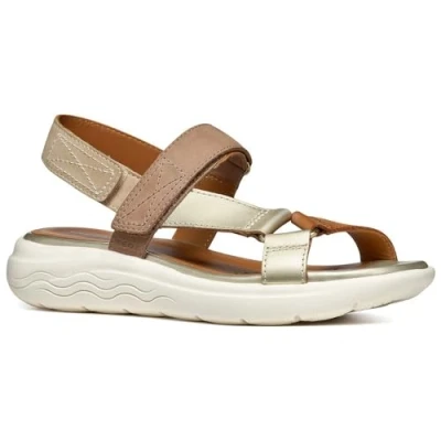 Abbildung von Geox Mädchen Spherica Ec5w Sport Sandal, Sand Lt Gold, 35 EU