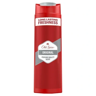 Abbildung von Old Spice Original 3 in 1 Duschgel &amp; Shampoo für Männer, 400ml, langanhaltender, frischer Duft Parfümqualität Haare Gesicht Körper