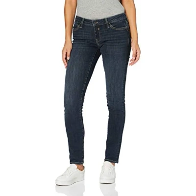 Abbildung von Mavi Damen Lindy Jeans, mid Foggy Glam, 31/28