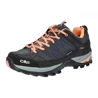 Abbildung von CMP Damen Rigel Low Wmn Shoes Wp Trekking Schuhe, Antracite Sunrise, 42 EU