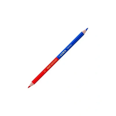 Abbildung von LYRA DUO Medium rot/blau 12 Stück