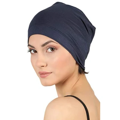 Abbildung von Deresina Headwear Schlafmutze Kopfbedeckung Chemo (Denim Blau)