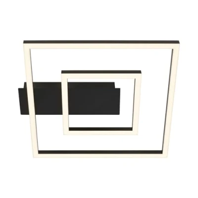 Abbildung von BRILONER LED Deckenlampe Frame, Deckenleuchte mit warmweißer Lichtfarbe, 18W Lampe, Wohnzimmerlampe, Schlafzimmerlampe, 320x300x50 mm (LxBxH)