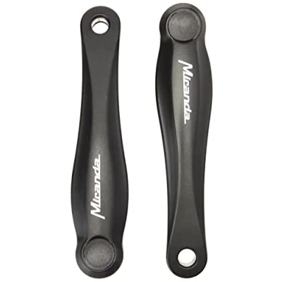 Abbildung von Miranda Unisex E Isis Stil Paar L/H R/H Bike Kurbeln Beta, schwarz, 175 mm