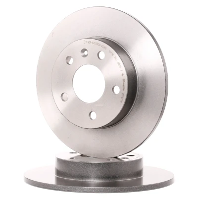 Abbildung von BREMBO COATED DISC LINE 08.7627.11 Bremsscheibe 264 10 5 voll beschichtet mit Schrauben OPEL: Astra H GTC, Caravan, TwinTop kfzteile,