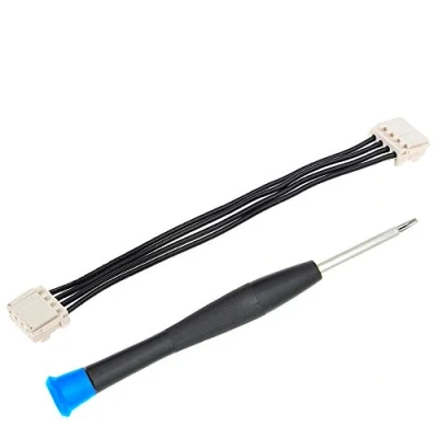 Abbildung von MMOBIEL Power Netzteil Flexkabel 4 Pin Ersatz für PlayStation PS4 ADP 240CR 65mm inklusive TR8 Schraubenzieher