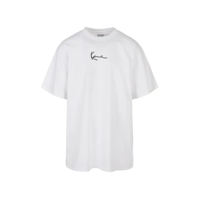 Abbildung von Karl Kani Herren KKMQ12002 SMALL Signature Tee WHT White, XL