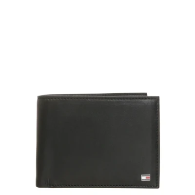 Abbildung von Tommy Hilfiger Herren Geldbeutel Eton mit Münzfach, Schwarz (Black), Einheitsgröße