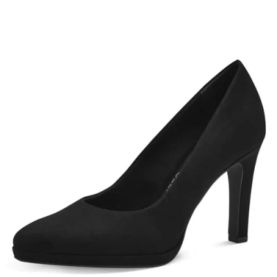 Abbildung von MARCO TOZZI Damen Pumps mit Trichterabsatz Vegan, Schwarz (Schwarz), 41 EU
