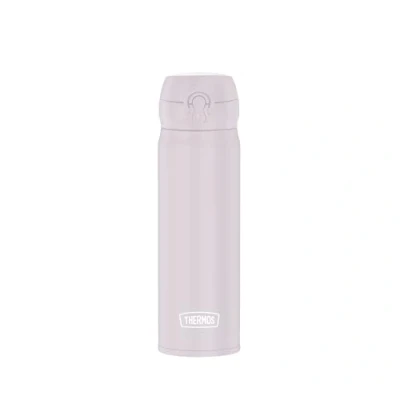 Abbildung von THERMOS ULTRALIGHT BOTTLE 0,50l, soft pink mat, Thermosflasche aus Edelstahl, 10 heiß / 20 h kalt, absolut dicht für Wasser, Tee, stille Getränke
