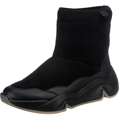 Abbildung von Ecco Damen Chunky Sneaker Ankle Boot, Black/Black, 40 EU