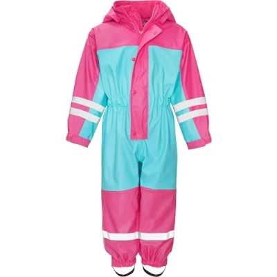 Abbildung von Playshoes Warmer Wasserdichter Matschanzug Regenbekleidung Unisex Kinder,türkis Overall,104