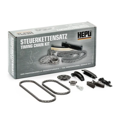 Abbildung von HEPU 21 0480 Steuerkettensatz Simplex, Kette geschlossen VOLKSWAGEN: Eos, Touareg I, II, AUDI: TT Coupe, Q7, A3 Hatchback