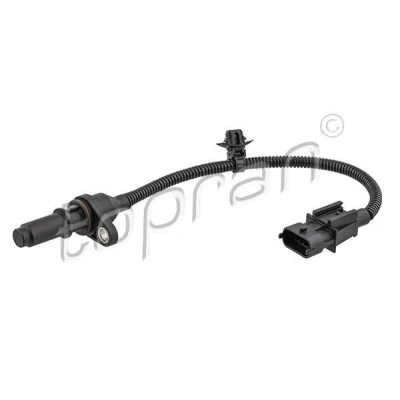 Abbildung von TOPRAN 623 136 Impulsgeber 3 mit Kabelschutzrohr, Halter Kabel KIA: Soul I, Pro cee‘d II Hatchback