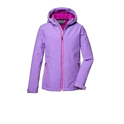 Abbildung von killtec Mädchen Softshelljacke/Outdoorjacke mit Kapuze KOS 358 GRLS SFTSHLL JCKT, malve, 152, 42067 000