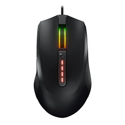 Abbildung von CHERRY MC 2.1, Kabelgebundene Gaming Maus für Rechtshänder, Pixart Sensor bis 5000 dpi, Programmierbare Tasten, RGB Beleuchtung, Onboard Memory, Schwarz