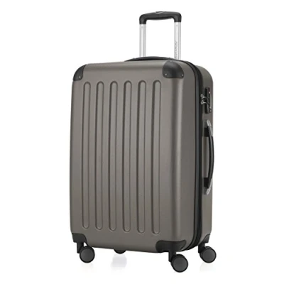 Abbildung von HAUPTSTADTKOFFER SPREE Hartschalen Koffer Trolley Rollkoffer Reisekoffer, 4 Doppel Rollen, 65 cm, 74 L, Graphite