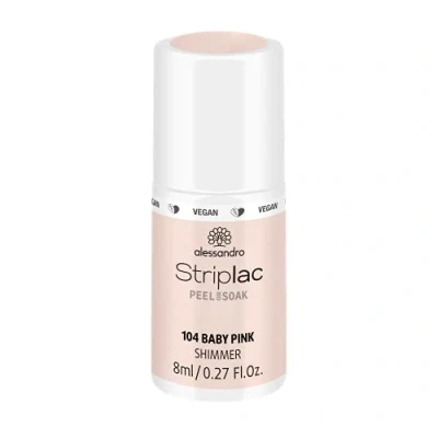 Abbildung von alessandro Striplac UV Nagellack Baby Pink Schonend und langanhaltend Einfache Entfernung dank Peel Off Technologie Vegan tierversuchsfrei 8 ml