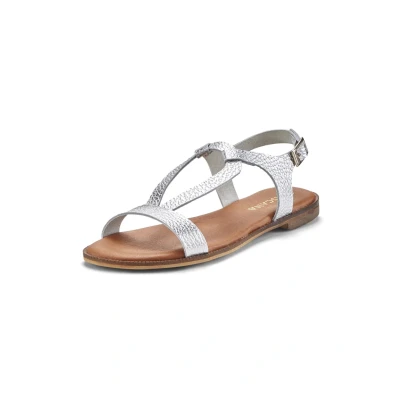 Abbildung von Lascana Riemensandalette, Damen, Größe: 37, Silberfarben Schuhe