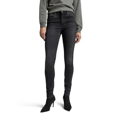Abbildung von G STAR Damen Lhana Skinny Jeans, Grau (Worn in Black Onyx D19079 C910 C942), 33W / 32L
