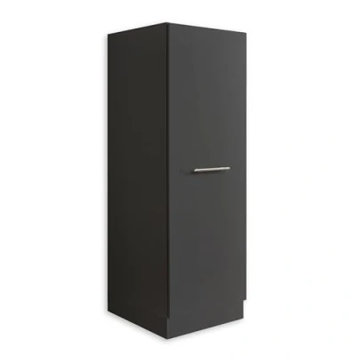 Abbildung von LAUNDREEZY Mehrzweckschrank für Waschküche, Anthrazit Vielseitiger Allzweckschrank mit viel Stauraum 50 x 162 67,5 cm (B/H/T)