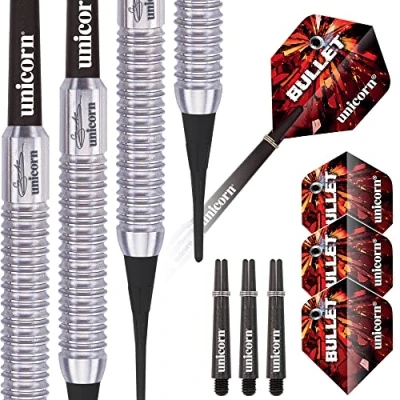 Abbildung von Unicorn Bullet Gary Anderson Soft Dart, Edelstahl, Silber, 18g
